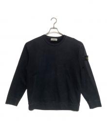 STONE ISLAND（ストーンアイランド）の古着「ロゴスウェット」｜ブラック