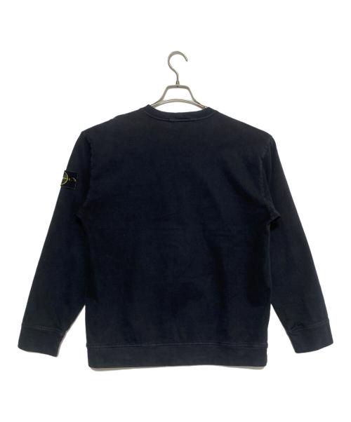STONE ISLAND（ストーンアイランド）STONE ISLAND (ストーンアイランド) ロゴスウェット ブラック サイズ:Mの古着・服飾アイテム