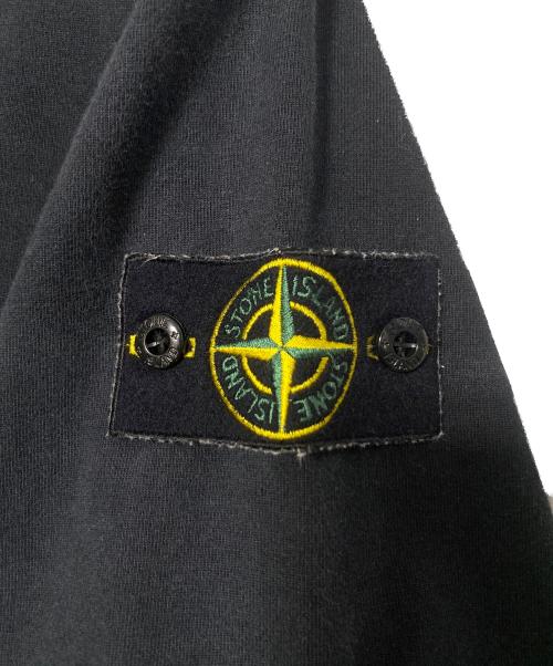 STONE ISLAND（ストーンアイランド）STONE ISLAND (ストーンアイランド) ロゴスウェット ブラック サイズ:Mの古着・服飾アイテム