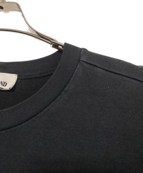 STONE ISLAND（ストーンアイランド）STONE ISLAND (ストーンアイランド) ロゴスウェット ブラック サイズ:Mの古着・服飾アイテム