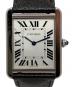 Cartier（カルティエ）の古着「タンクソロ LM/Tank Solo/Ref.WSTA0028」｜シルバー文字盤
