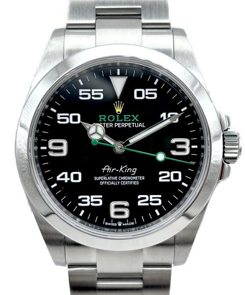 ROLEX（ロレックス）ROLEX (ロレックス) Oyster Perpetual Air-King エアキング Ref.126900 黒文字盤 黒文字盤 サイズ:40mm/18cmの古着・服飾アイテム
