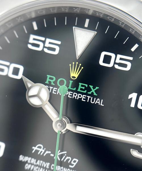 ROLEX（ロレックス）ROLEX (ロレックス) Oyster Perpetual Air-King エアキング Ref.126900 黒文字盤 黒文字盤 サイズ:40mm/18cmの古着・服飾アイテム