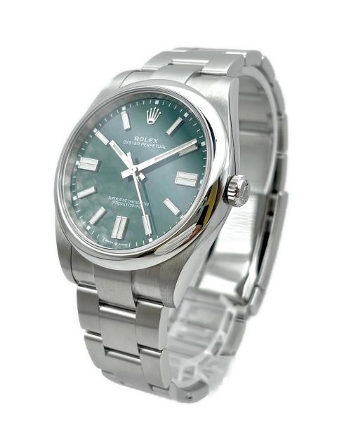 ROLEX（ロレックス）ROLEX (ロレックス) Oyster Perpetual 41 オイスター パーペチュアル 41 Ref.124300 グリーン文字盤 グリーン文字盤 サイズ:41mm/18cmの古着・服飾アイテム