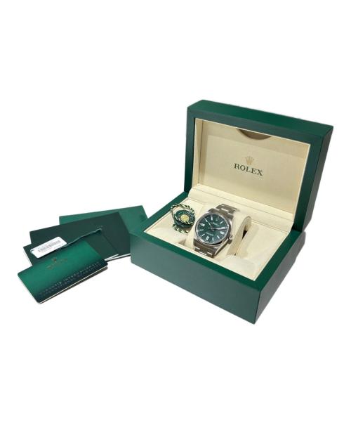 ROLEX（ロレックス）ROLEX (ロレックス) Oyster Perpetual 41 オイスター パーペチュアル 41 Ref.124300 グリーン文字盤 グリーン文字盤 サイズ:41mm/18cmの古着・服飾アイテム