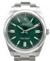 ROLEX（ロレックス）の古着「Oyster Perpetual 41 オイスター パーペチュアル 41 Ref.124300 グリーン文字盤」｜グリーン文字盤