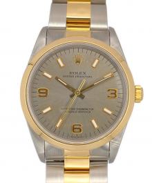 ROLEX（ロレックス）の古着「Oyster Perpetual オイスターパーペチュアル 34mm Ref.14203 A番」｜グレー文字盤