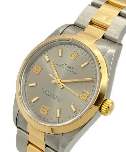 ROLEX（ロレックス）ROLEX (ロレックス) Oyster Perpetual オイスターパーペチュアル 34mm Ref.14203 A番 グレー文字盤 サイズ:34mm/19cmの古着・服飾アイテム