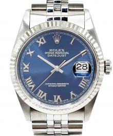 ROLEX（ロレックス）の古着「Datejust 36 デイトジャスト36 Ref.16234 36mm ローマン×ネイビー文字盤」｜ローマン×ネイビー文字盤