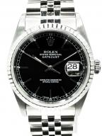 ROLEXロレックス）の古着「Datejust 36 デイトジャスト36 Ref.16220 36mm 黒文字盤」｜黒文字盤