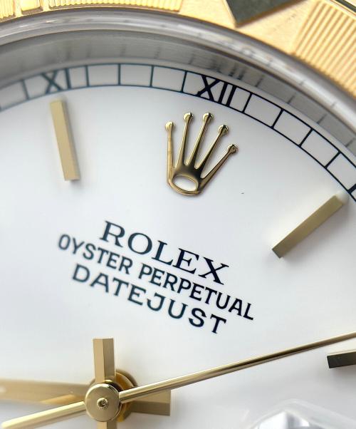 ROLEX（ロレックス）ROLEX (ロレックス) Datejust Thunderbirds デイトジャスト サンダーバード Ref.16263 白文字盤 白文字盤 サイズ:36mm/19cmの古着・服飾アイテム