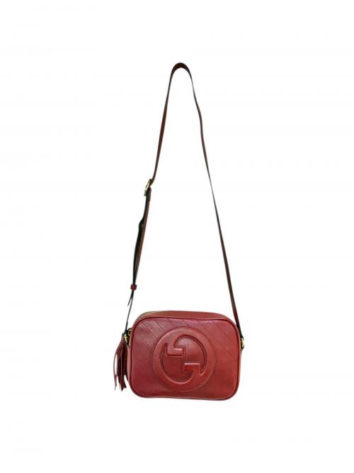 GUCCI（グッチ）GUCCI (グッチ) ブロンディ ショルダーバッグ 74230 レッド サイズ:-の古着・服飾アイテム