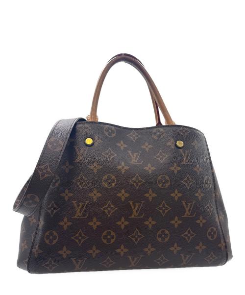 LOUIS VUITTON（ルイ ヴィトン）LOUIS VUITTON (ルイ ヴィトン) モンテーニュBB/ショルダーバッグ ブラウン サイズ:BBの古着・服飾アイテム