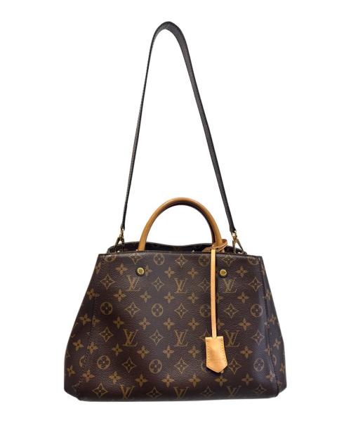 LOUIS VUITTON（ルイ ヴィトン）LOUIS VUITTON (ルイ ヴィトン) モンテーニュBB/ショルダーバッグ ブラウン サイズ:BBの古着・服飾アイテム
