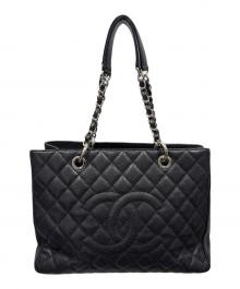 CHANEL（シャネル）の古着「GSTトートバッグ/マトラッセ」｜ブラック