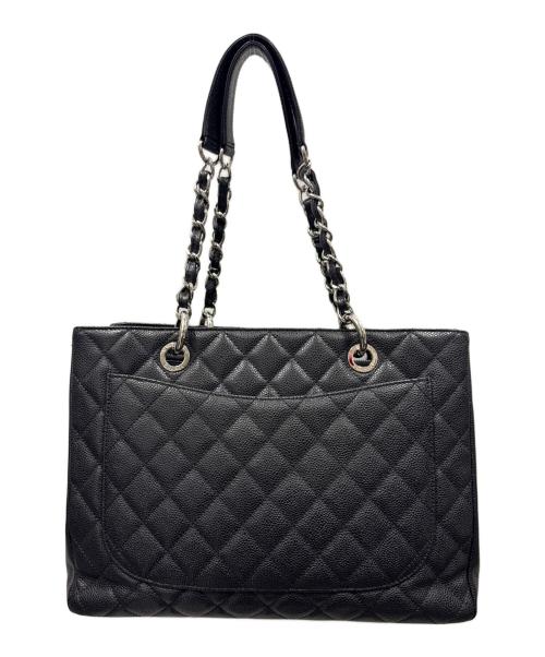 CHANEL（シャネル）CHANEL (シャネル) GSTトートバッグ/マトラッセ ブラックの古着・服飾アイテム