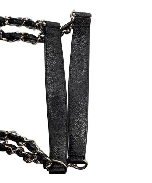 CHANEL（シャネル）CHANEL (シャネル) GSTトートバッグ/マトラッセ ブラックの古着・服飾アイテム