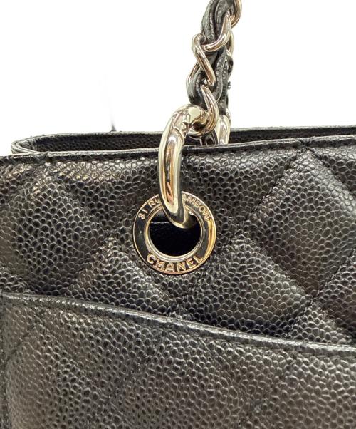 CHANEL（シャネル）CHANEL (シャネル) GSTトートバッグ/マトラッセ ブラックの古着・服飾アイテム