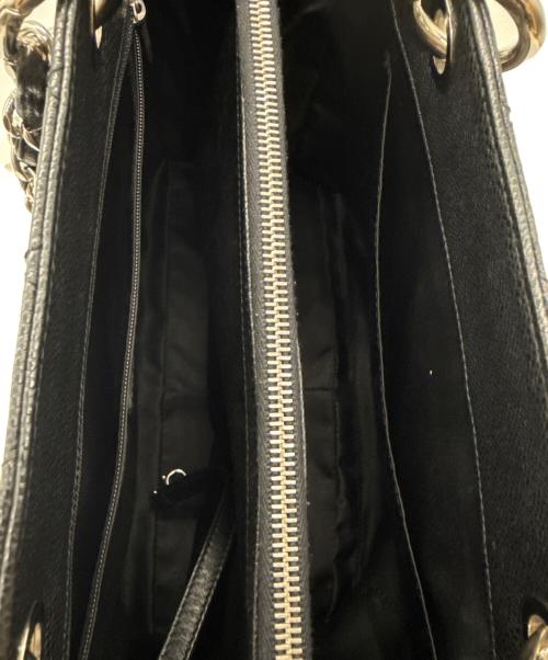 CHANEL（シャネル）CHANEL (シャネル) GSTトートバッグ/マトラッセ ブラックの古着・服飾アイテム