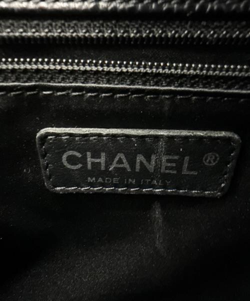 CHANEL（シャネル）CHANEL (シャネル) GSTトートバッグ/マトラッセ ブラックの古着・服飾アイテム
