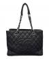 CHANEL（シャネル）の古着「GSTトートバッグ/マトラッセ」｜ブラック