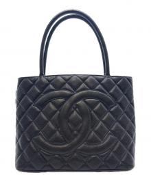 CHANEL（シャネル）の古着「復刻トートバッグ/マトラッセ」｜ブラック