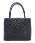 CHANEL（シャネル）の古着「復刻トートバッグ/マトラッセ」｜ブラック