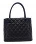 CHANEL (シャネル) 復刻トートバッグ/マトラッセ ブラック：240000円