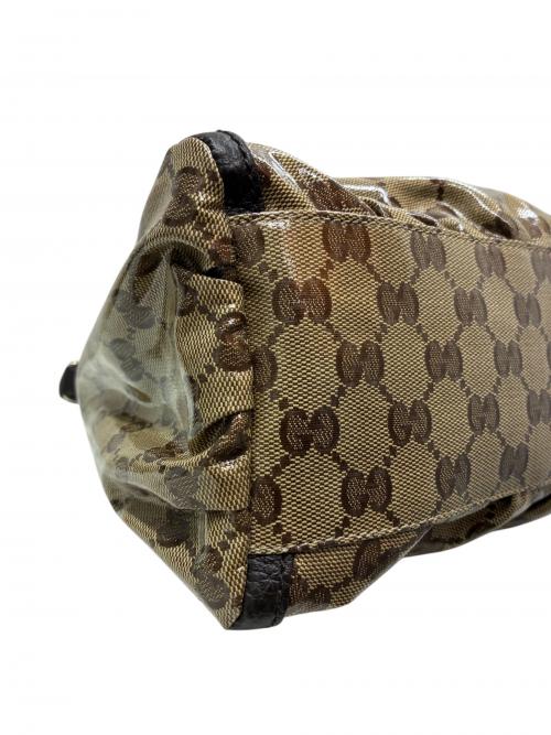 GUCCI（グッチ）GUCCI (グッチ) ワンショルダーバッグ ベージュ×ブラウン サイズ:-の古着・服飾アイテム