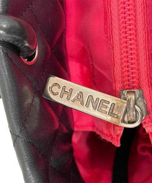 CHANEL（シャネル）CHANEL (シャネル) カンボン トートバッグ ミディアム ブラック サイズ:ミディアムの古着・服飾アイテム