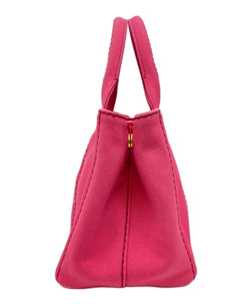 PRADA（プラダ）PRADA (プラダ) カナパ/ショルダーバッグ ショッキングピンクの古着・服飾アイテム