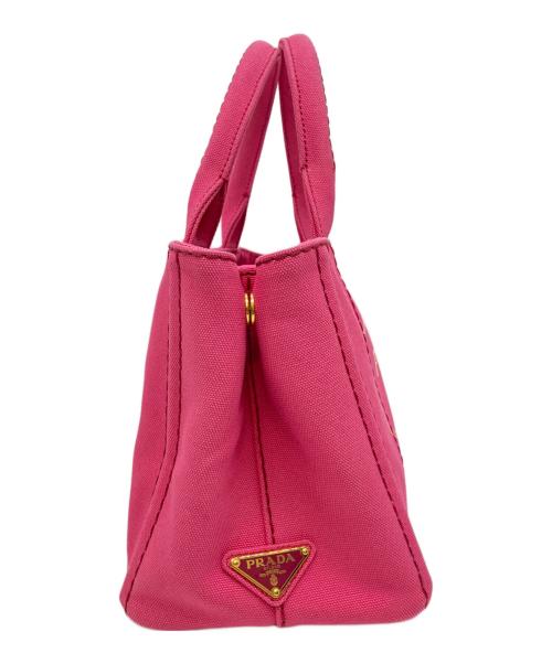PRADA（プラダ）PRADA (プラダ) カナパ/ショルダーバッグ ショッキングピンクの古着・服飾アイテム