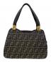 FENDI (フェンディ) FFロゴハンドバッグ ブラウン：90000円