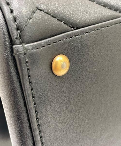 GUCCI（グッチ）GUCCI (グッチ) GGマーモント 2WAYショルダーバッグ ブラックの古着・服飾アイテム