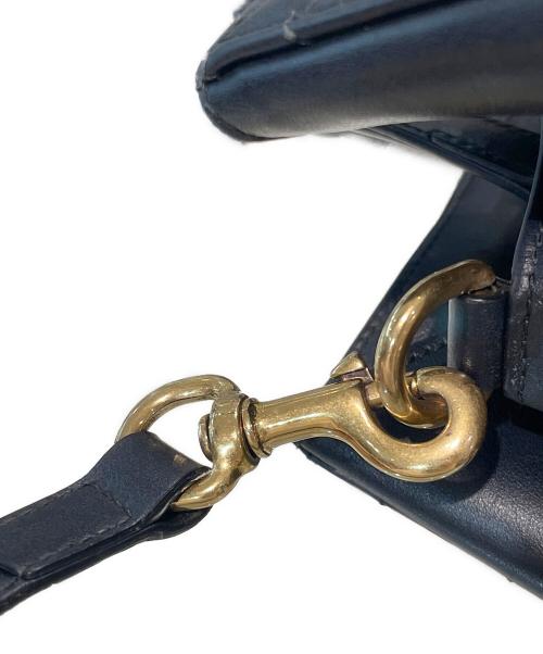 GUCCI（グッチ）GUCCI (グッチ) GGマーモント 2WAYショルダーバッグ ブラックの古着・服飾アイテム