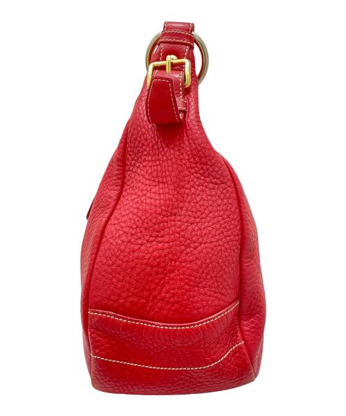 PRADA（プラダ）PRADA (プラダ) ヴィッテロダイノ ホーボーバッグ レッドの古着・服飾アイテム