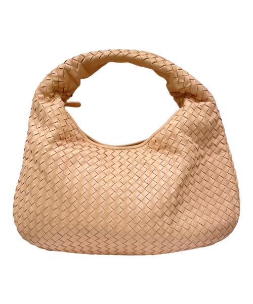 BOTTEGA VENETA（ボッテガベネタ）BOTTEGA VENETA (ボッテガベネタ) ホーボーショルダーバッグ ピンクベージュの古着・服飾アイテム