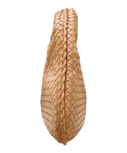 BOTTEGA VENETA（ボッテガベネタ）BOTTEGA VENETA (ボッテガベネタ) ホーボーショルダーバッグ ピンクベージュの古着・服飾アイテム