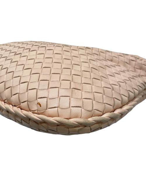 BOTTEGA VENETA（ボッテガベネタ）BOTTEGA VENETA (ボッテガベネタ) ホーボーショルダーバッグ ピンクベージュの古着・服飾アイテム
