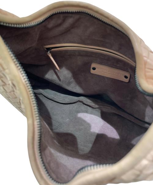 BOTTEGA VENETA（ボッテガベネタ）BOTTEGA VENETA (ボッテガベネタ) ホーボーショルダーバッグ ピンクベージュの古着・服飾アイテム