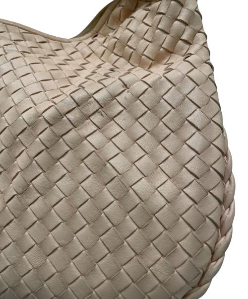 BOTTEGA VENETA（ボッテガベネタ）BOTTEGA VENETA (ボッテガベネタ) ホーボーショルダーバッグ ピンクベージュの古着・服飾アイテム