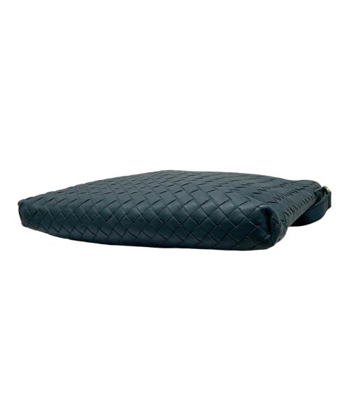 BOTTEGA VENETA（ボッテガベネタ）BOTTEGA VENETA (ボッテガベネタ) イントレチャート ショルダーバッグ/577534 VBOC6 グリーンの古着・服飾アイテム