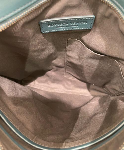 BOTTEGA VENETA（ボッテガベネタ）BOTTEGA VENETA (ボッテガベネタ) イントレチャート ショルダーバッグ/577534 VBOC6 グリーンの古着・服飾アイテム
