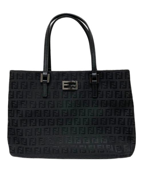 FENDI（フェンディ）FENDI (フェンディ) トートバッグ/ズッキーノバッグ ブラックの古着・服飾アイテム