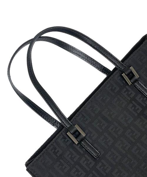 FENDI（フェンディ）FENDI (フェンディ) トートバッグ/ズッキーノバッグ ブラックの古着・服飾アイテム
