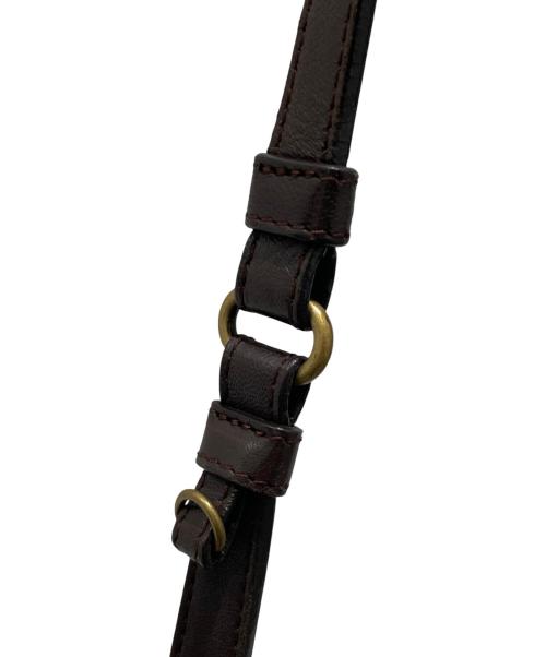 BOTTEGA VENETA（ボッテガベネタ）BOTTEGA VENETA (ボッテガベネタ) イントレチャート ショルダーバッグ ブラウンの古着・服飾アイテム