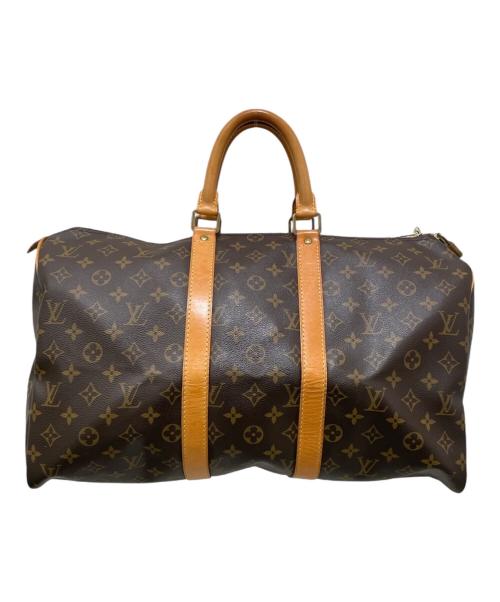LOUIS VUITTON（ルイ ヴィトン）LOUIS VUITTON (ルイ ヴィトン) モノグラム キーポル45 M41428/トラベルバッグ ブラウン サイズ:45の古着・服飾アイテム