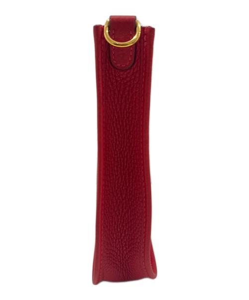 HERMES（エルメス）HERMES (エルメス) Evelyn TPM/エブリンⅠ TPM/ルージュヴィフ/トリヨンクレマンス/ゴールド金具/B刻印：2023年製 ルージュヴィフ サイズ:TPMの古着・服飾アイテム