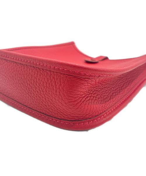 HERMES（エルメス）HERMES (エルメス) Evelyn TPM/エブリンⅠ TPM/ルージュヴィフ/トリヨンクレマンス/ゴールド金具/B刻印：2023年製 ルージュヴィフ サイズ:TPMの古着・服飾アイテム