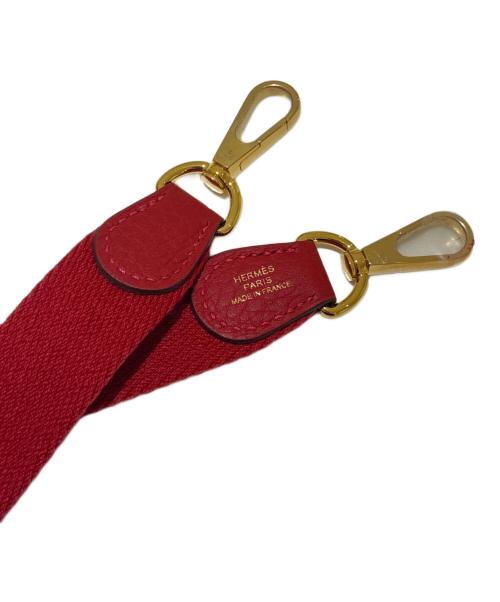 HERMES（エルメス）HERMES (エルメス) Evelyn TPM/エブリンⅠ TPM/ルージュヴィフ/トリヨンクレマンス/ゴールド金具/B刻印：2023年製 ルージュヴィフ サイズ:TPMの古着・服飾アイテム